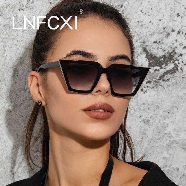 lnfcxi vintage black sunglasses cat eye sun glasses for woman color lens mirror lady sunglass female fashion brand design 1219, White;black
lnfcxi vintage black sunglasses cat eye sun glasses for woman color lens mirror lady sunglass female fashion brand design 1219, White;black