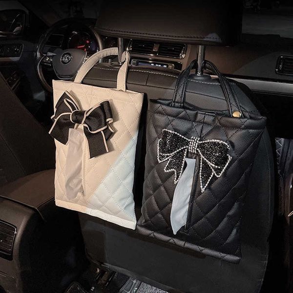 car tissue box fashion diamond bowknot car tissue box seat headrest leather paper tower holder auto interior organizer styling car accessori
car tissue box fashion diamond bowknot car tissue box seat headrest leather paper tower holder auto interior organizer styling car accessori