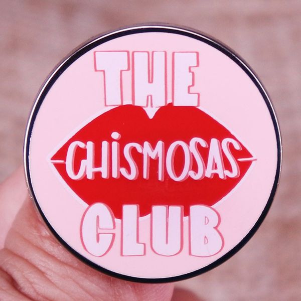 the chismosas club pin cute anime movies games hard enamel pins collect metal cartoon brooch backpack hat bag collar lapel badges, Blue
the chismosas club pin cute anime movies games hard enamel pins collect metal cartoon brooch backpack hat bag collar lapel badges, Blue