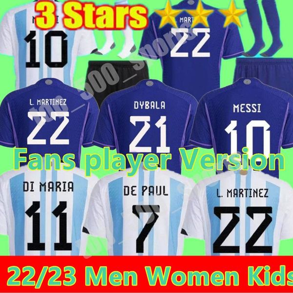 2022 2023 argentina soccer jerseys fans player version 22 23 mac allister dybala di maria martinez de paul maradona child kids kit men women, Black;yellow
2022 2023 argentina soccer jerseys fans player version 22 23 mac allister dybala di maria martinez de paul maradona child kids kit men women, Black;yellow