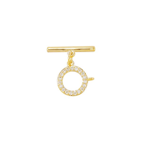 gold plated zircon paved round toggle clasps necklace bracelet toggle clasps diy jewelry making supplies
gold plated zircon paved round toggle clasps necklace bracelet toggle clasps diy jewelry making supplies