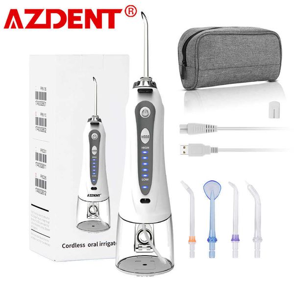 oral irrigators other hygiene azdent hf-9 irrigator usb rechargeable portable water dental flosser cleaning 221215
oral irrigators other hygiene azdent hf-9 irrigator usb rechargeable portable water dental flosser cleaning 221215
