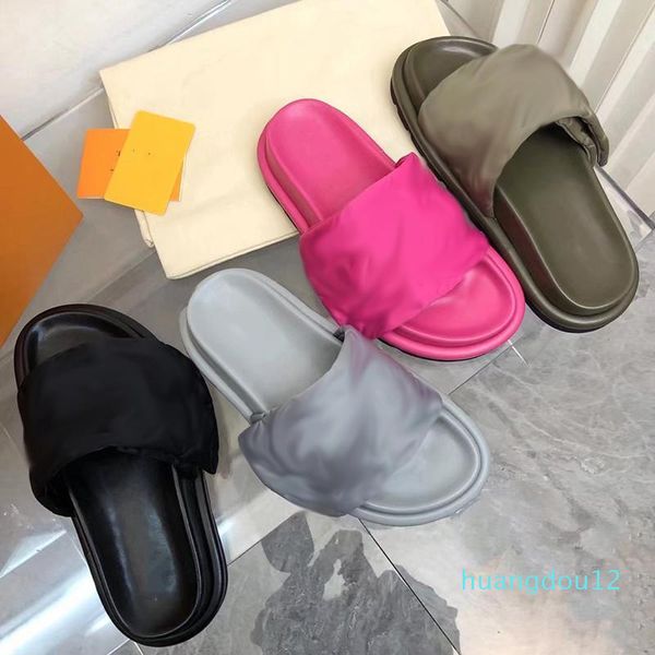 brand sandals designer design women men pillow flat comfort padded front strap slippers fashionable, Black
brand sandals designer design women men pillow flat comfort padded front strap slippers fashionable, Black