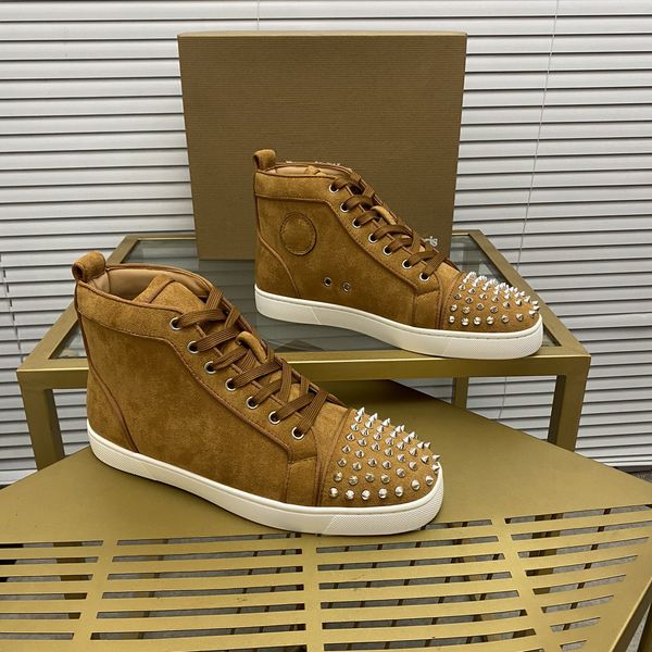 mens stylish studded shoes handcrafted real leather designer rock style pair red soles shoes luxury fashion womens diamond-encrusted casual, Red;white
mens stylish studded shoes handcrafted real leather designer rock style pair red soles shoes luxury fashion womens diamond-encrusted casual, Red;white