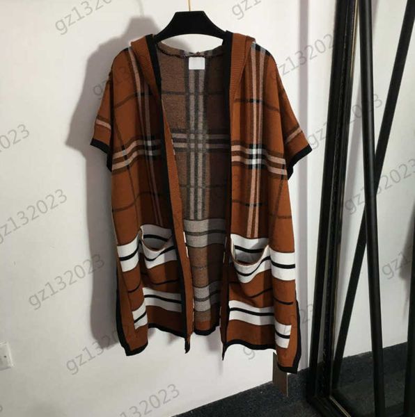 womens jackets contrast color check cape style hooded cardigan jackets short sleeve pocket design warm coats fashion designer brand women cl, Black;brown
womens jackets contrast color check cape style hooded cardigan jackets short sleeve pocket design warm coats fashion designer brand women cl, Black;brown