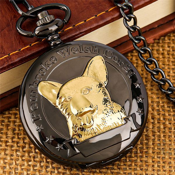 golden watches engraved pembroke welsh corgi pet dog cover quartz analog pocket watch sweater pendant chain, Slivery;golden
golden watches engraved pembroke welsh corgi pet dog cover quartz analog pocket watch sweater pendant chain, Slivery;golden
