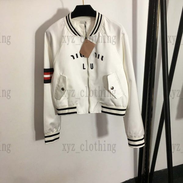 white color designer women baseball jackets high end girls sports jacket zip coats autumn coat womens jeans outwear coats, Black;brown
white color designer women baseball jackets high end girls sports jacket zip coats autumn coat womens jeans outwear coats, Black;brown