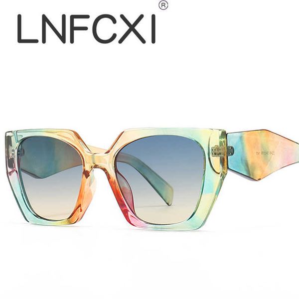 lnfcxi retro cat eye colorful glasses women fashion brand designer clear gradient shades uv400 men sun glasses 1219, White;black
lnfcxi retro cat eye colorful glasses women fashion brand designer clear gradient shades uv400 men sun glasses 1219, White;black