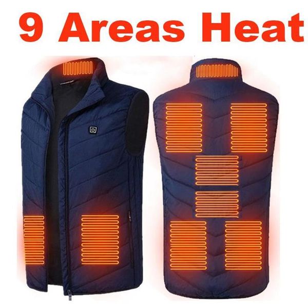 outdoor t-shirts 9 areas heated vest men electric usb waistcoat woman coat feather thermal jacket heating gilet211x, Gray;blue
outdoor t-shirts 9 areas heated vest men electric usb waistcoat woman coat feather thermal jacket heating gilet211x, Gray;blue