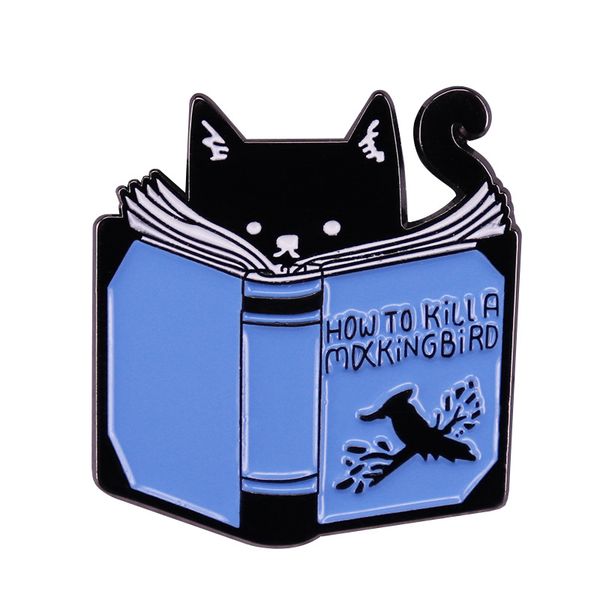 interesting book cartoon metal brooch backpack hat bag decorate badges enamel pins collecting fashion boutique gift, Blue
interesting book cartoon metal brooch backpack hat bag decorate badges enamel pins collecting fashion boutique gift, Blue