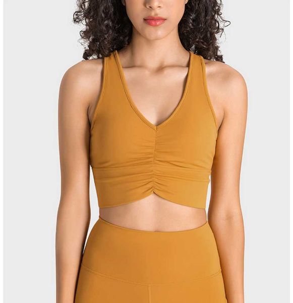 sports lu-003 pleated bra high strength shock proof sports bra gym clothes women underwear yoga tank
sports lu-003 pleated bra high strength shock proof sports bra gym clothes women underwear yoga tank