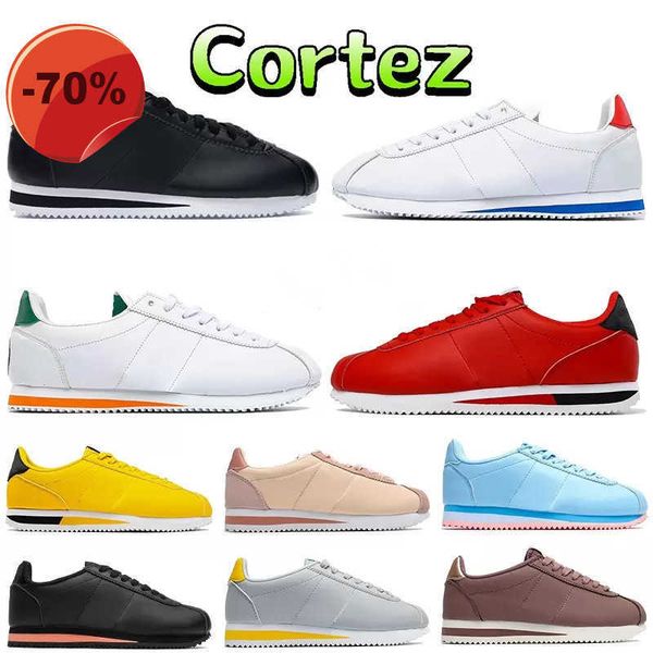 classic cortez leather running shoes women designer runner casual sneakers triple white black forrest gump stranger things
classic cortez leather running shoes women designer runner casual sneakers triple white black forrest gump stranger things