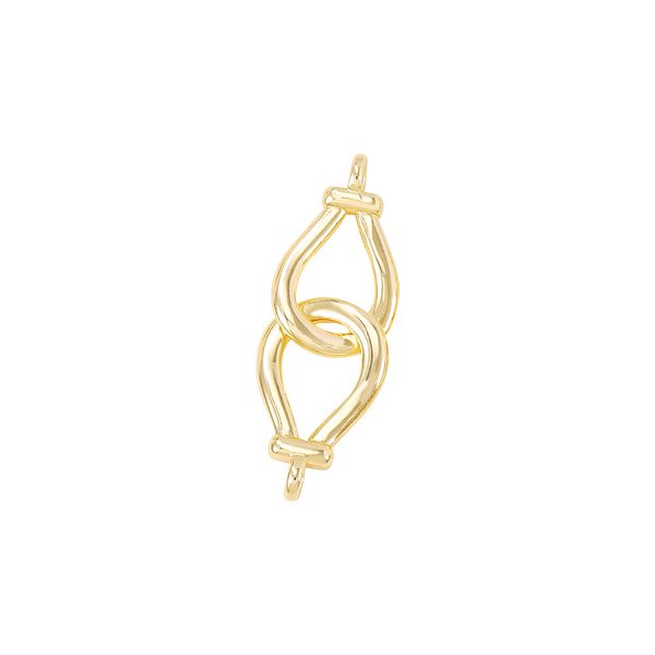gold plated double loop connector charms necklace bracelet charms diy jewelry making supplies
gold plated double loop connector charms necklace bracelet charms diy jewelry making supplies