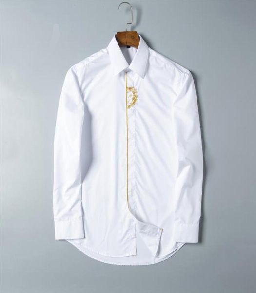 luxurys designers whole mens dress shirts solid slim long sleeve brand working clothing chemise homme camisa social masculina 6922569, White;black
luxurys designers whole mens dress shirts solid slim long sleeve brand working clothing chemise homme camisa social masculina 6922569, White;black