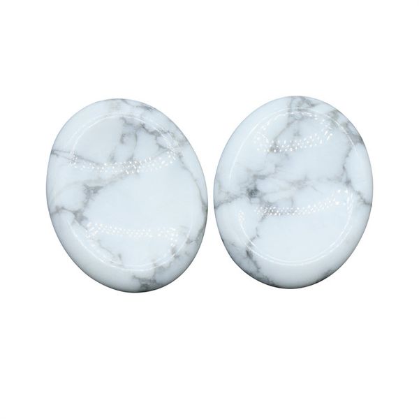 natural gemstone 35x45mm worry pocket stone thumb howlite crystal massage chakra worry stones, Black
natural gemstone 35x45mm worry pocket stone thumb howlite crystal massage chakra worry stones, Black