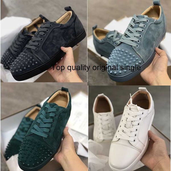 2022 designer sneakers spikes flat velours suede sneakers iron grey men trainers 100% real leather party shoes us 5-12.5, Black
2022 designer sneakers spikes flat velours suede sneakers iron grey men trainers 100% real leather party shoes us 5-12.5, Black