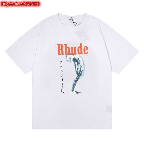 0jet men's t shirt 2023 new fashion brand rhude trendy american with gold help casual round neck cotton short sleeve, White;black
0jet men's t shirt 2023 new fashion brand rhude trendy american with gold help casual round neck cotton short sleeve, White;black