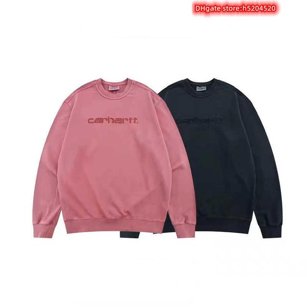 men's and women's hoodies sweatshirts north american high street brand carhart pure cotton classic alphabet embroidery washed old, Black
men's and women's hoodies sweatshirts north american high street brand carhart pure cotton classic alphabet embroidery washed old, Black