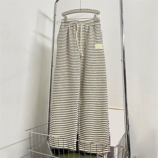 2023 plus size women's trousers designer striped women's casual trousers drawstring straight pants fashion sports casual street st, Black;white
2023 plus size women's trousers designer striped women's casual trousers drawstring straight pants fashion sports casual street st, Black;white