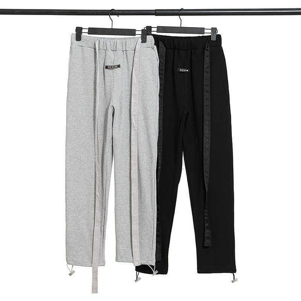 fashion pants designer essential trendy double thread 6th season high street drawstring strap leggings men's and women's casual, Black
fashion pants designer essential trendy double thread 6th season high street drawstring strap leggings men's and women's casual, Black