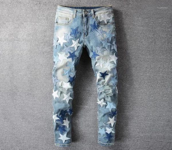 men039s jeans blue star hole stacked stitching feet motorcycle pant patchwork jean men korean high street fashion graphic2149242
men039s jeans blue star hole stacked stitching feet motorcycle pant patchwork jean men korean high street fashion graphic2149242