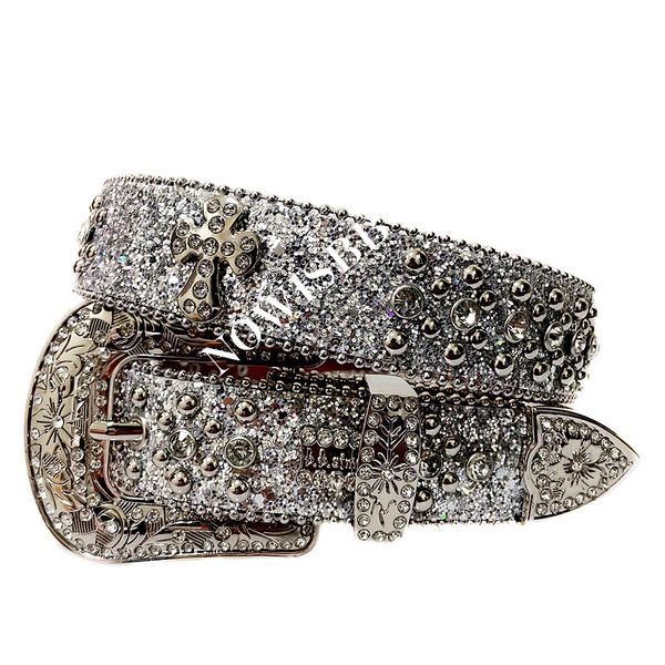 punk cross leather strap bb rhinestone simon belts for luxury brand western cowgirl cowboy crystal studded bling bling y2k jeans belt, Black;brown
punk cross leather strap bb rhinestone simon belts for luxury brand western cowgirl cowboy crystal studded bling bling y2k jeans belt, Black;brown