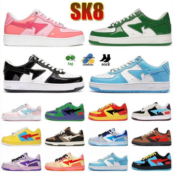 fashion designer casual sk8 sta shoes men women camo black white pink green abc orange m2 camouflage trainer sports platform sneakers size 3
fashion designer casual sk8 sta shoes men women camo black white pink green abc orange m2 camouflage trainer sports platform sneakers size 3