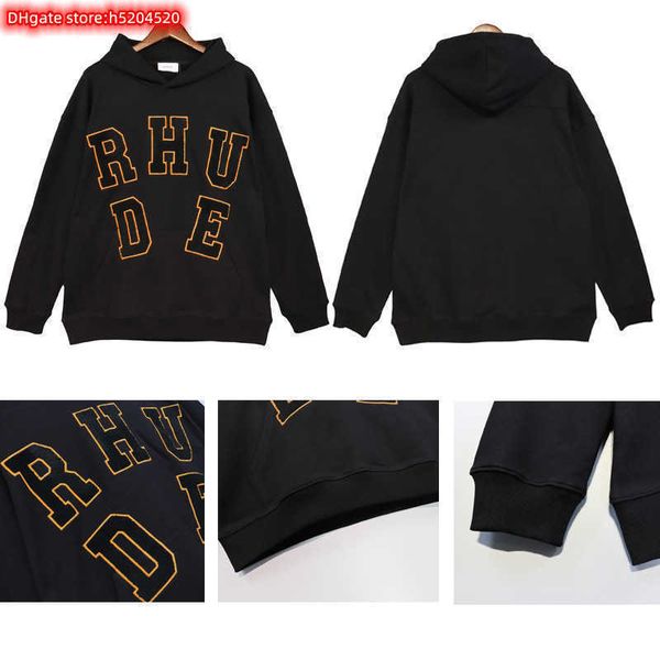 tsw8 men's hoodie crewneck sweatshirt 2023 new fashion brand rhude high edition american street hip hop letter towel embroidered and wo, Black
tsw8 men's hoodie crewneck sweatshirt 2023 new fashion brand rhude high edition american street hip hop letter towel embroidered and wo, Black