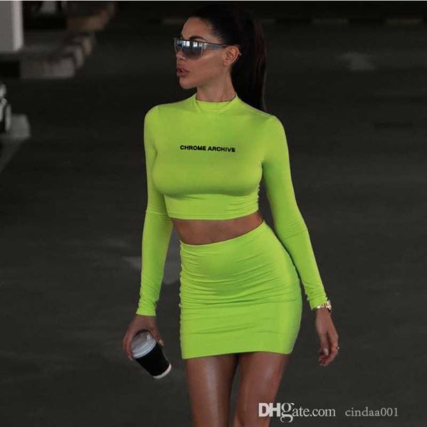 women two piece dress designer slim clothing spring 2023 new fashion letter printed long sleeve short skirt set, White
women two piece dress designer slim clothing spring 2023 new fashion letter printed long sleeve short skirt set, White