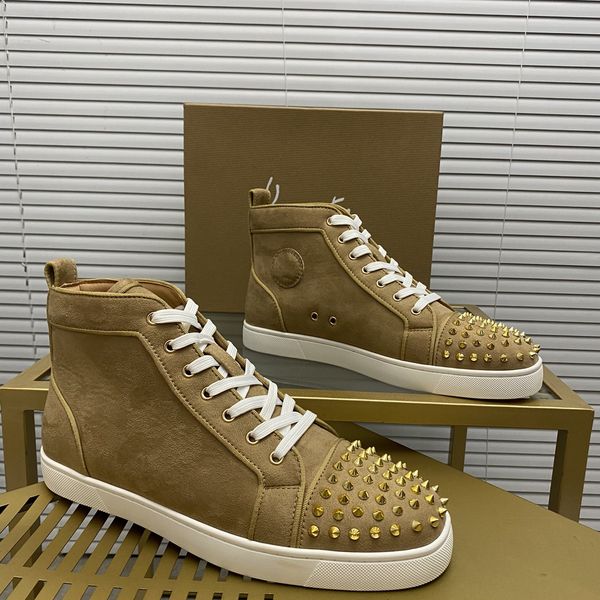 mens stylish studded shoes handcrafted real leather designer rock style red soles shoes luxury fashion womens diamond encrusted casual shoe, Red;white
mens stylish studded shoes handcrafted real leather designer rock style red soles shoes luxury fashion womens diamond encrusted casual shoe, Red;white