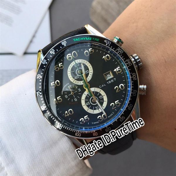 new cv2015 steel case blue bezel black dial quartz chronograph day date mens watch satch black leather strap watches puretime 300d, Slivery;brown
new cv2015 steel case blue bezel black dial quartz chronograph day date mens watch satch black leather strap watches puretime 300d, Slivery;brown