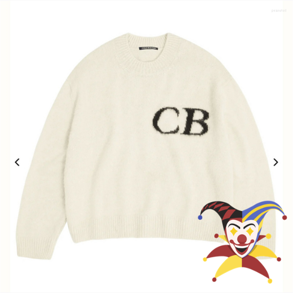 men's hoodies vintage knit jacquard cole sweater men women cb sweatshirts loose, Black
men's hoodies vintage knit jacquard cole sweater men women cb sweatshirts loose, Black