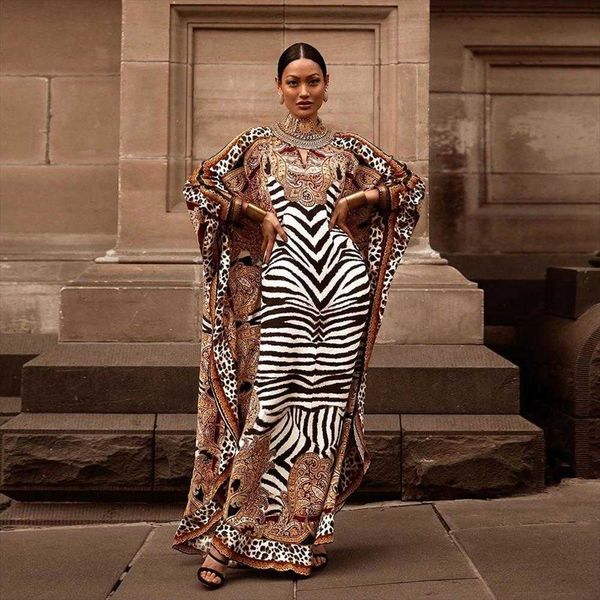 womens middle east positioning printed dress muslim plus size loose robe, Black;gray
womens middle east positioning printed dress muslim plus size loose robe, Black;gray