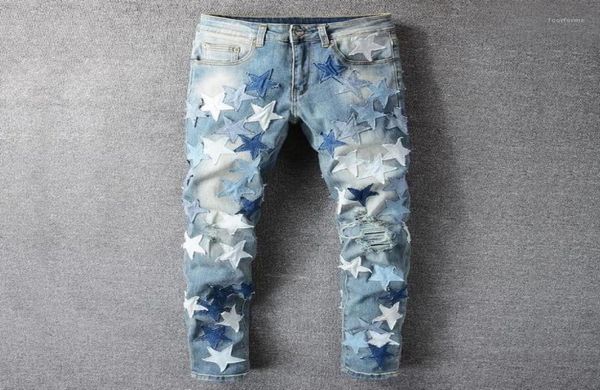 men039s jeans blue star hole stacked stitching feet motorcycle pant patchwork jean men korean high street fashion graphic1976451
men039s jeans blue star hole stacked stitching feet motorcycle pant patchwork jean men korean high street fashion graphic1976451
