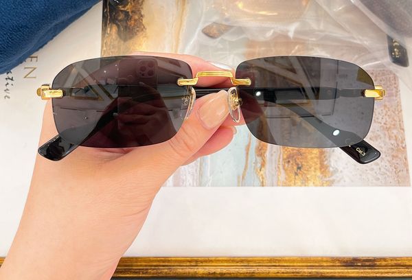 rimless sunglasses 1221 gold/dark gray men fashion sunnies shades uv400 eyewear with box, White;black
rimless sunglasses 1221 gold/dark gray men fashion sunnies shades uv400 eyewear with box, White;black