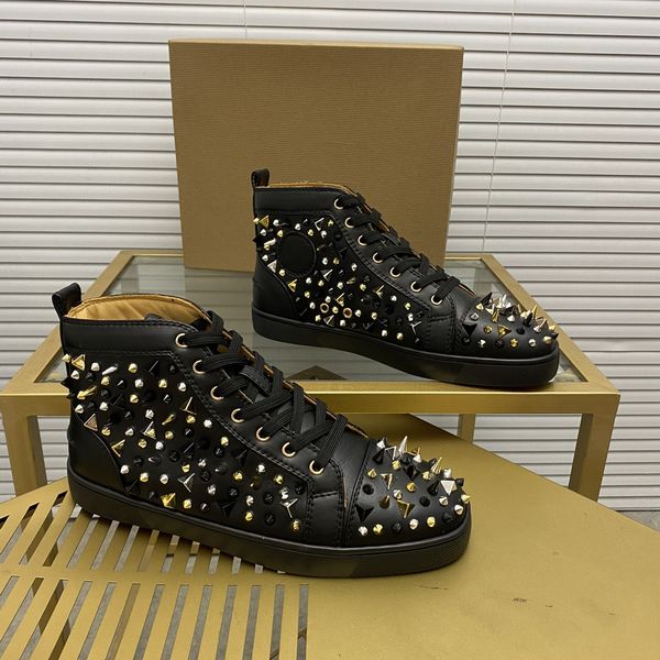 mens stylish studded shoes handcrafted real leather designer rock style red soles shoes luxury fashion womens diamond encrusted casual shoe, Red;white
mens stylish studded shoes handcrafted real leather designer rock style red soles shoes luxury fashion womens diamond encrusted casual shoe, Red;white