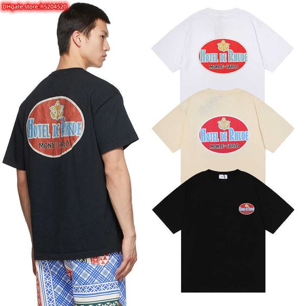 jgkw men's t shirt 2023 new fashion brand rhude summer print and women's high street loose short sleeve crew neck, White;black
jgkw men's t shirt 2023 new fashion brand rhude summer print and women's high street loose short sleeve crew neck, White;black