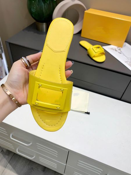 fashion luxurys fendyity yellow ladies summer women sandals slippers slides banded sandal decorated leather baguette casual flats 9oyw
fashion luxurys fendyity yellow ladies summer women sandals slippers slides banded sandal decorated leather baguette casual flats 9oyw