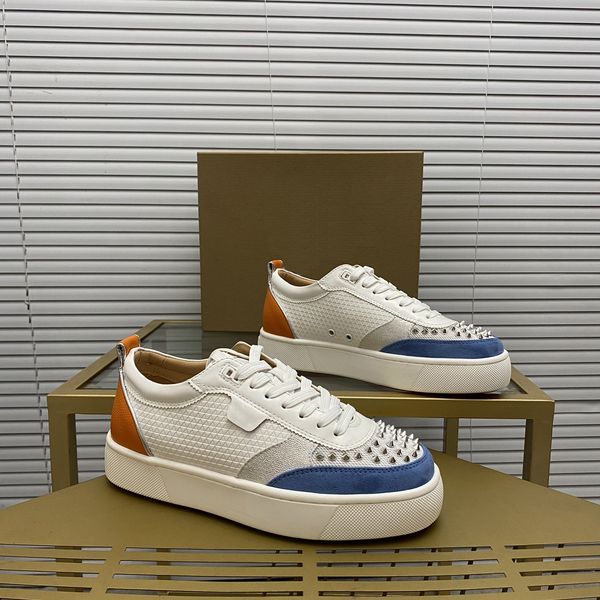 mens stylish studded shoes handcrafted real leather designer rock style red soles shoes luxury fashion womens diamond encrusted casual shoe, Red;white
mens stylish studded shoes handcrafted real leather designer rock style red soles shoes luxury fashion womens diamond encrusted casual shoe, Red;white