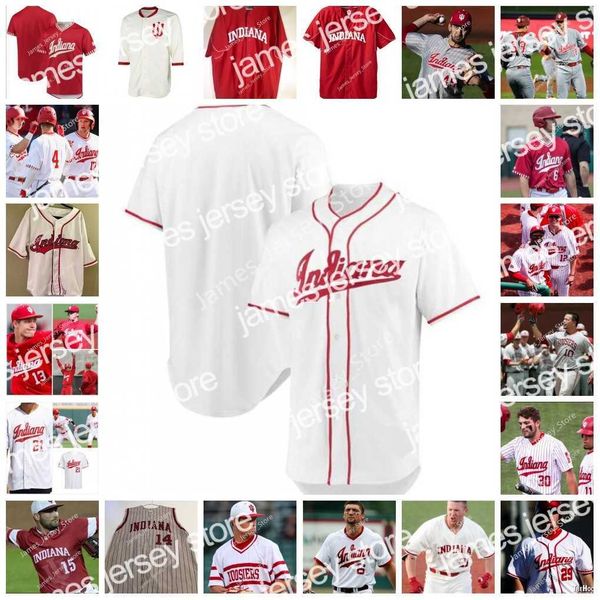 college baseball wears 2022 ncaa custom indiana hoosiers college stitched baseball jersey 18 grant holderfield 19 evan goforth 21 scott pitt, Black
college baseball wears 2022 ncaa custom indiana hoosiers college stitched baseball jersey 18 grant holderfield 19 evan goforth 21 scott pitt, Black