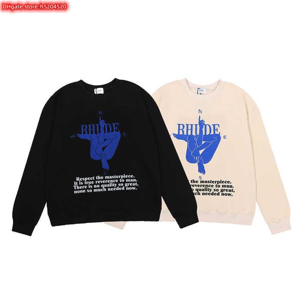 hzft men's hoodie crewneck sweatshirt 2023 new fashion brand rhude american human yoga rosette high gram heavy terry for men and women, Black
hzft men's hoodie crewneck sweatshirt 2023 new fashion brand rhude american human yoga rosette high gram heavy terry for men and women, Black