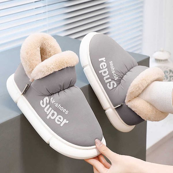 boots warm women snow winter new style men's cotton slippers indoor outdoor high plush lining shoes thick slipper 221213, Black
boots warm women snow winter new style men's cotton slippers indoor outdoor high plush lining shoes thick slipper 221213, Black