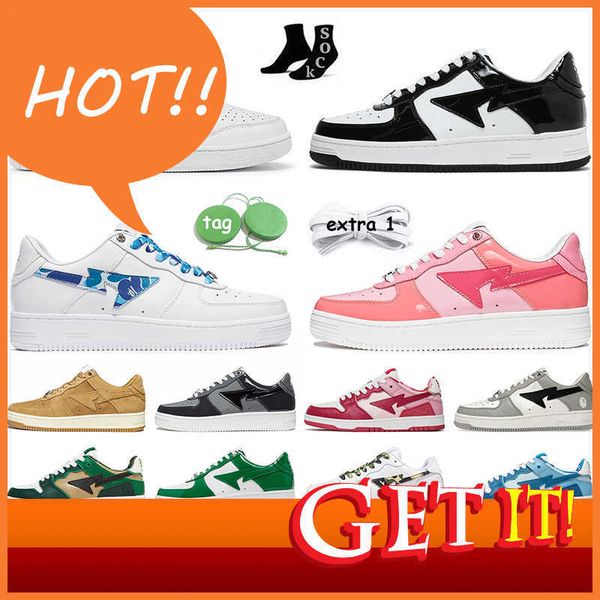 2023 with socks sk8 sta casual shoes abc camo red blue white black color combo pink pastel grey sk8 designer platform sneakers sports
2023 with socks sk8 sta casual shoes abc camo red blue white black color combo pink pastel grey sk8 designer platform sneakers sports