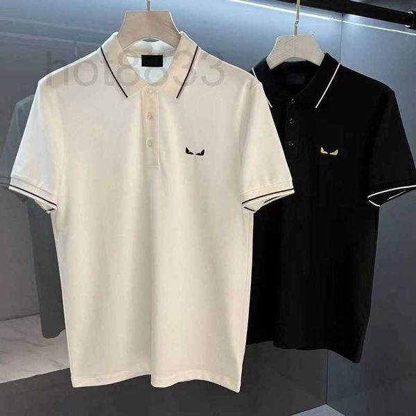 men's polos designer summer f fashion brand new short sleeve polo shirt casual business demon eye embroidery large size thin t-shirt vd, White;black
men's polos designer summer f fashion brand new short sleeve polo shirt casual business demon eye embroidery large size thin t-shirt vd, White;black