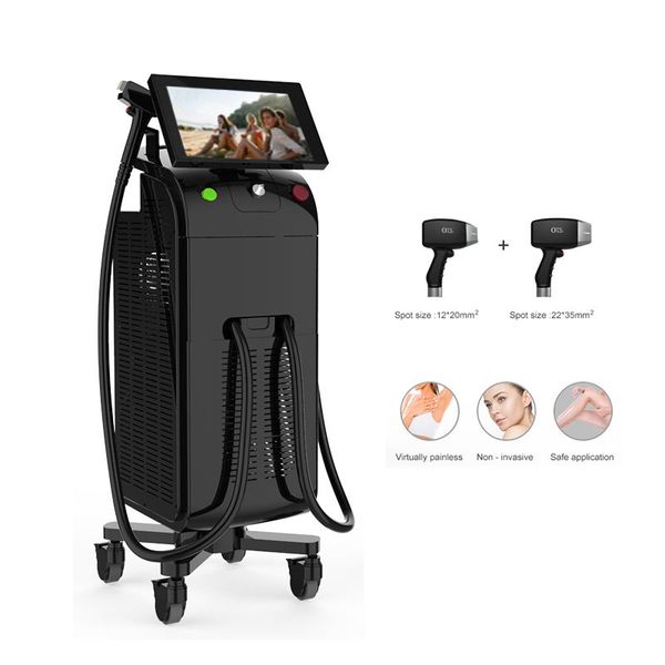 diode laser hair removal machine 1200w laser system 808nm diodo lazer 808 755nm 1064nm hairepilator device, Black
diode laser hair removal machine 1200w laser system 808nm diodo lazer 808 755nm 1064nm hairepilator device, Black
