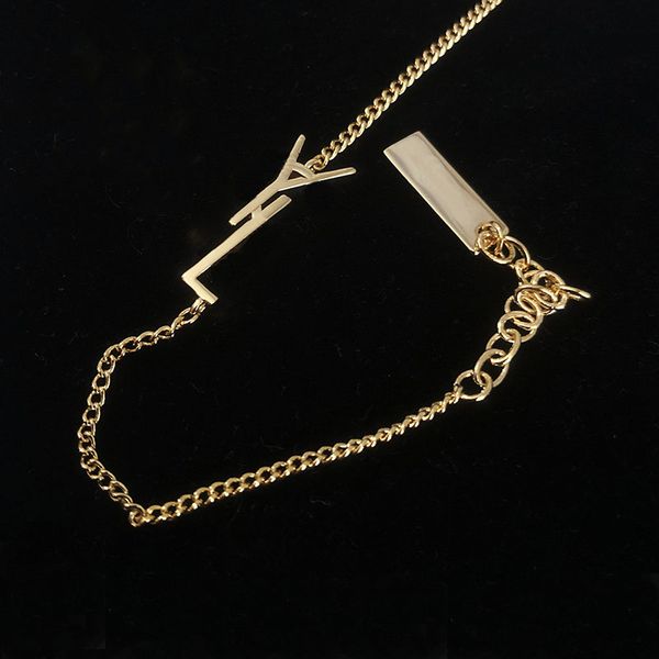 designer bracelet jewelry luxury letter y bracelet women charm gold fashion thin chain personality ins, Black
designer bracelet jewelry luxury letter y bracelet women charm gold fashion thin chain personality ins, Black