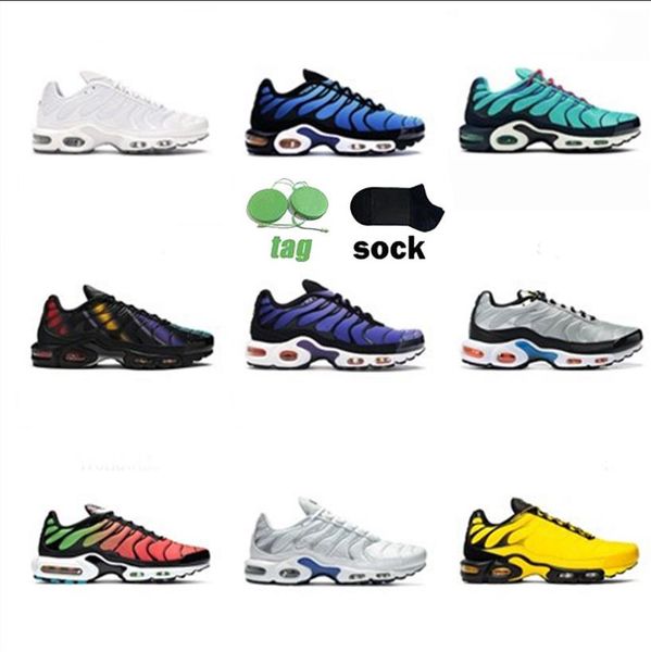 2022 frequency pack tn plus mens running shoes triple white black multi hyper blue men women trainer sports sneakers size 36-45
2022 frequency pack tn plus mens running shoes triple white black multi hyper blue men women trainer sports sneakers size 36-45