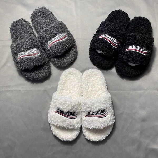 luxury pairs winter men cartoon slippers l bedroom fashion lazy black white letter women designer shoes flat lady keep warm wool flops balen
luxury pairs winter men cartoon slippers l bedroom fashion lazy black white letter women designer shoes flat lady keep warm wool flops balen