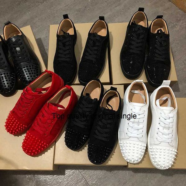 new 2020 designers sneakers luxury shoes low cut suede spike shoes for men and women shoes party wedding crystal leather sneakers, Black
new 2020 designers sneakers luxury shoes low cut suede spike shoes for men and women shoes party wedding crystal leather sneakers, Black