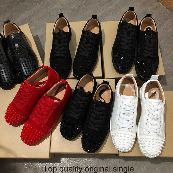 new 2020 designers sneakers luxury shoes low cut suede spike shoes for men and women shoes party wedding crystal leather sneakers, Black
new 2020 designers sneakers luxury shoes low cut suede spike shoes for men and women shoes party wedding crystal leather sneakers, Black